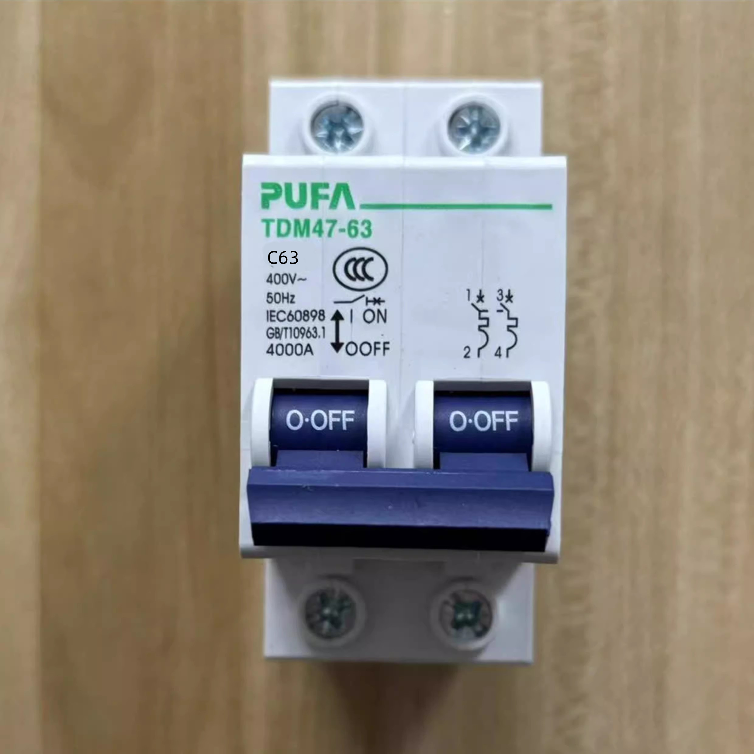 PUFAPu Fa Communication ship circuit breaker circuit breaker TDM47-63 2P 63A40A32a20a16a