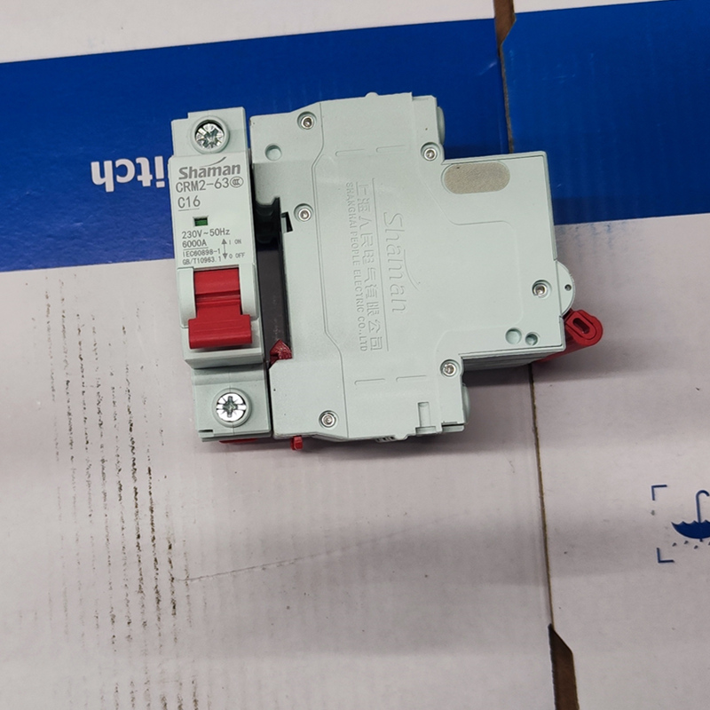 上海人民电气 shaman 断路器 CRM2-63A 1P c40A 32A单片空气开关