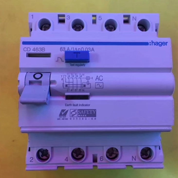 hager海格CD463B漏电开关