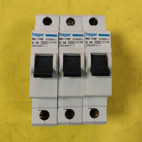 hager海格牌MW MU MC 110A 10A  1P断路器（MCB）法国及欧洲产