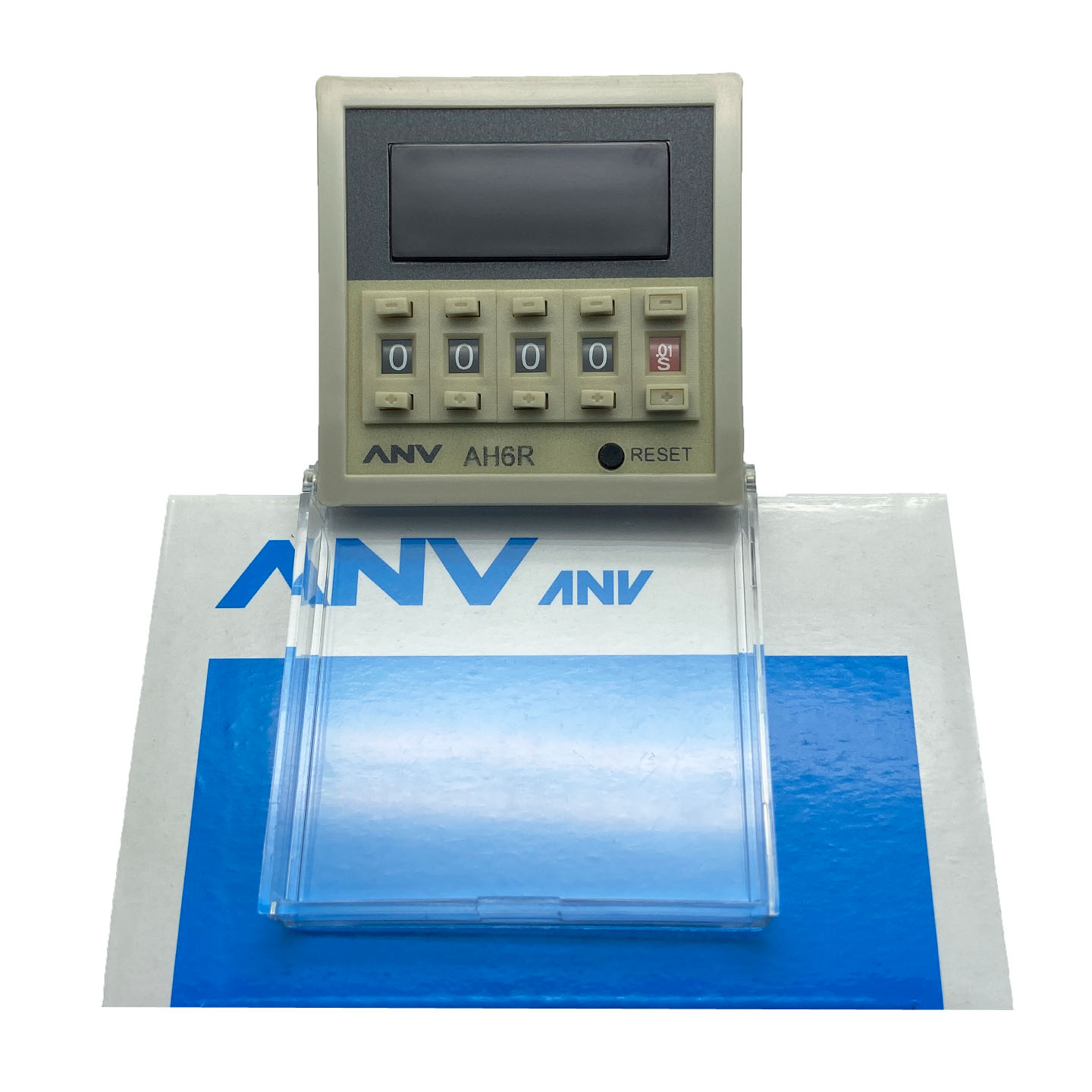 原装台湾士研ANV时间继电器AH6R-X 100-240VAC AH6R 0.01-99990H