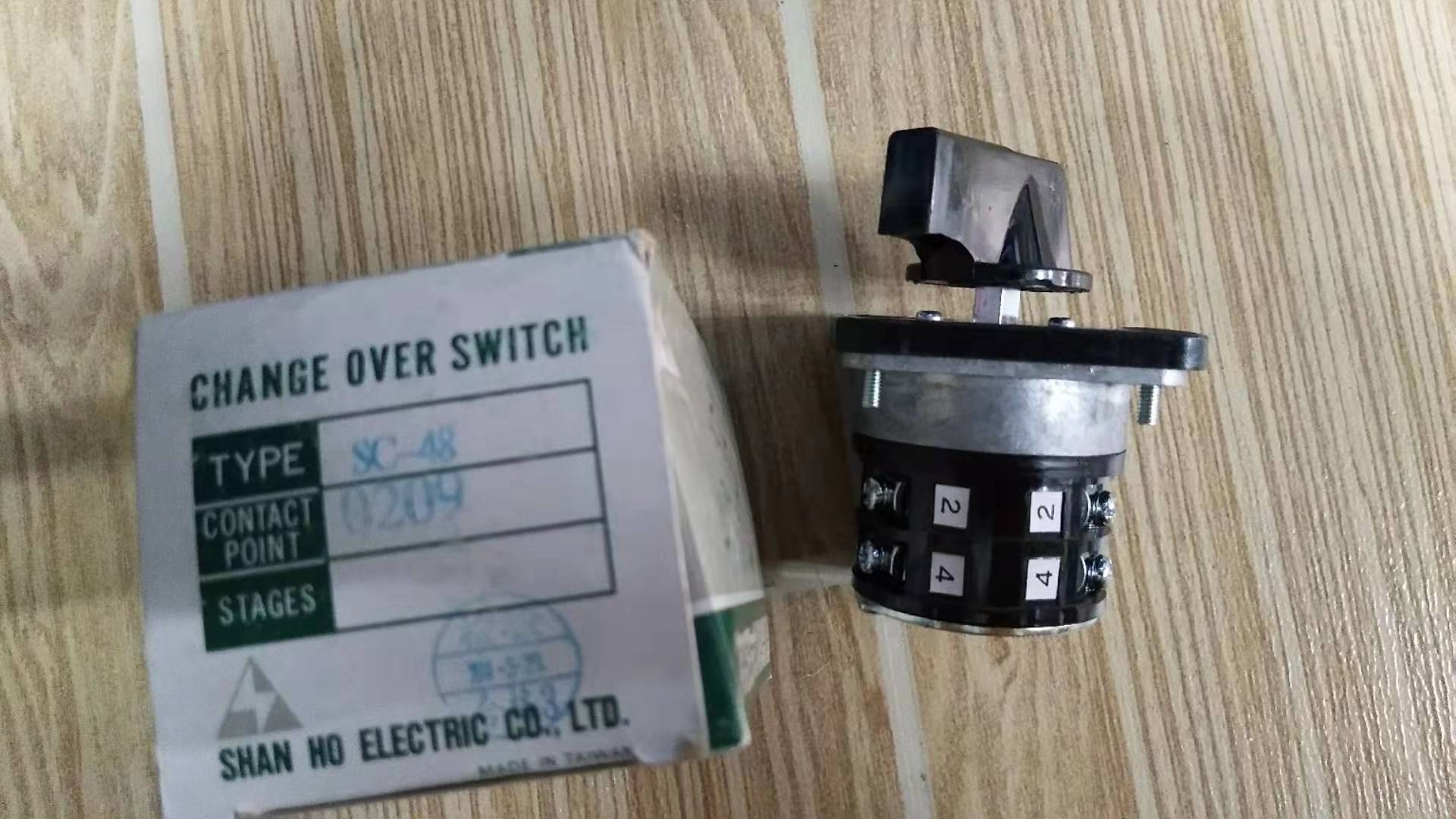 台湾山河SHANHO SC-48 0209 多段式万能转换切替开关全新原装正品