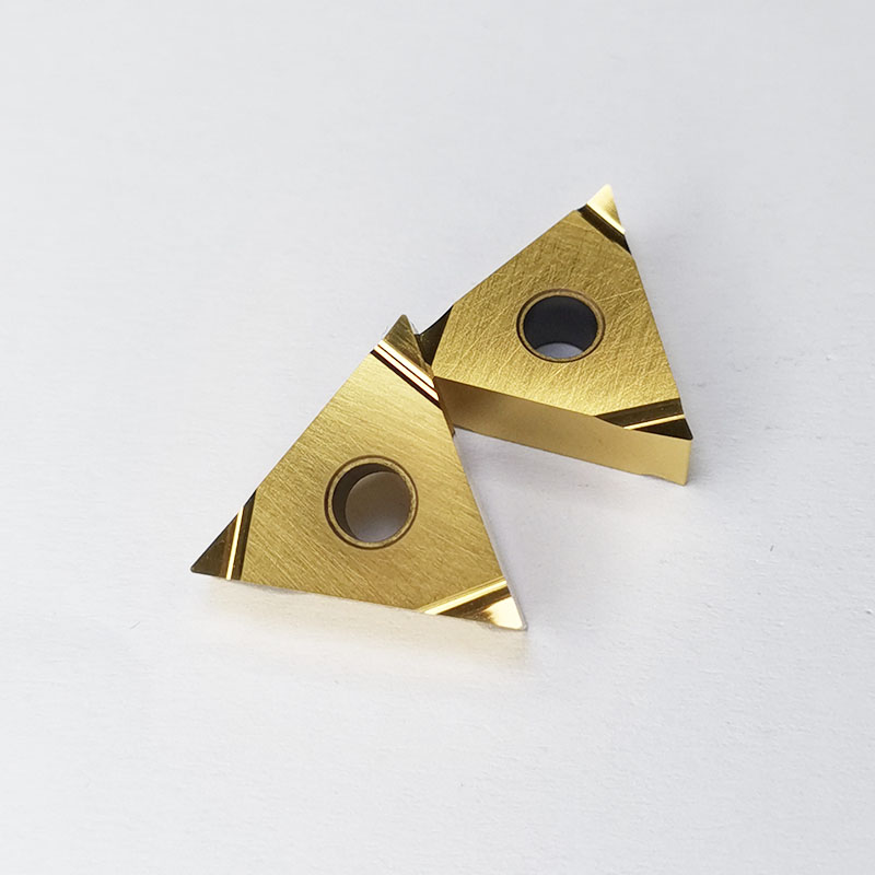 Kyocera CNC coated blade with outer circular triangular precision machining bladeTNGG160402R-S/04L-S PV720