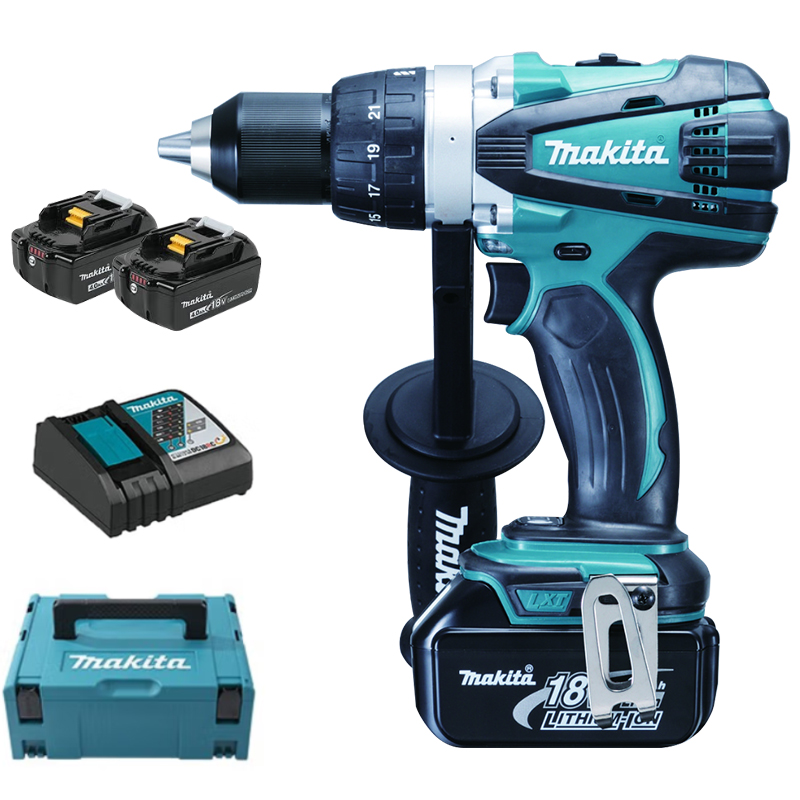 牧田MAKITA手电钻锂电池充电起子锂电钻电动螺丝刀DDF458