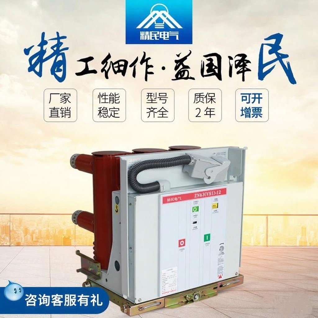 户内ZN63A高压真空断路器VS1-12/630-20/25手车式KYN28柜内装10KV