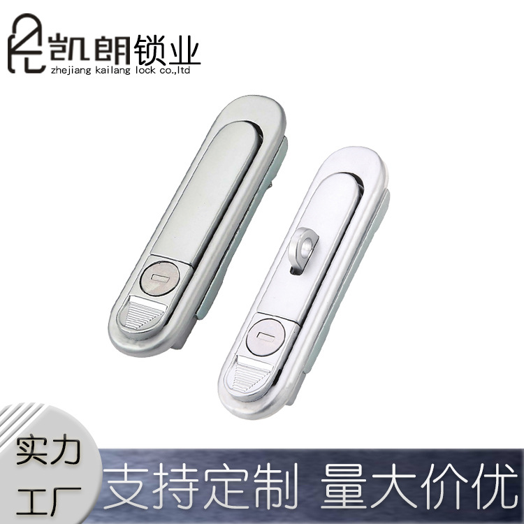 AB302Zinc alloy flat lock distribution cabinet/Chassis cabinet/ Mechanical door lock/High and low voltage cabinet door lock