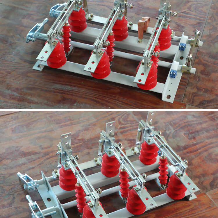 10KV Indoor high-voltage isolation switch with groundingGN24-12D/630A/1250A GN24-12D