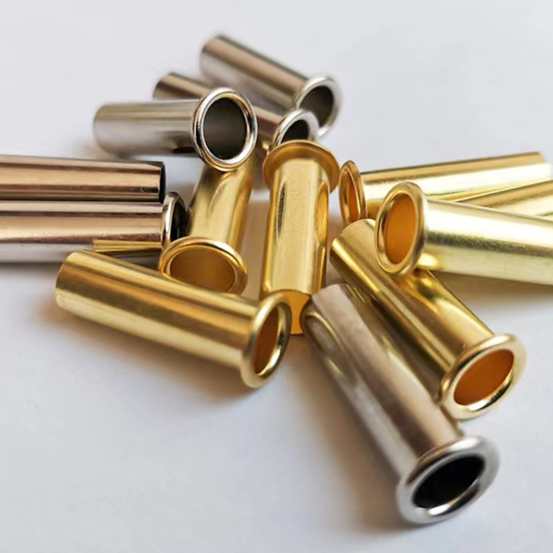 GB975黄铜管状空心铆钉DIN7340紫铜铝定做插针鸡眼非标轴套2*11.4