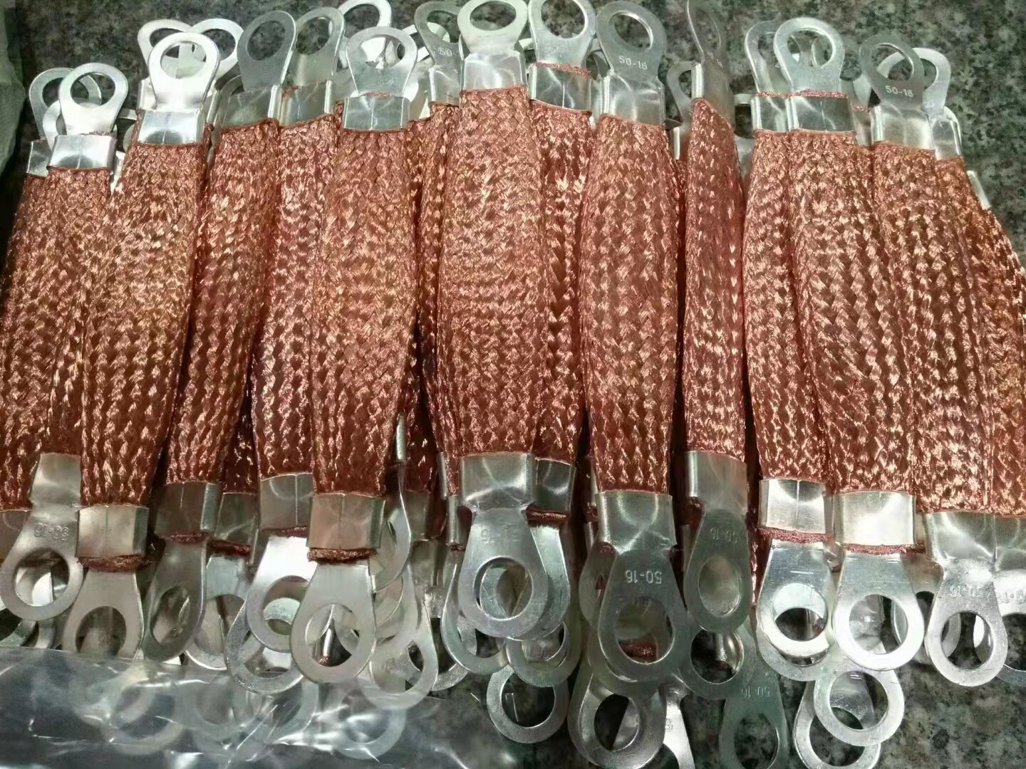 铜包铝2.5平方接地编织线架桥接地线线缆配电箱接地电器