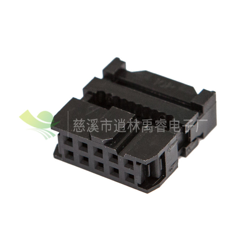 厂家供应 IDC双排压线头 FC 二/三件式 1.27 2.0 2.54多PIN位供应