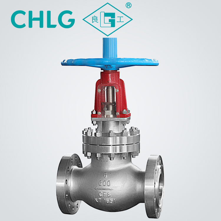 304不锈钢氧气截止阀 不锈钢高温高压法兰氧气专用禁油截止阀