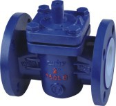Fluorine resistant Long lined Fluorocarbon Steel Plug Valve for Chemical Industry F46