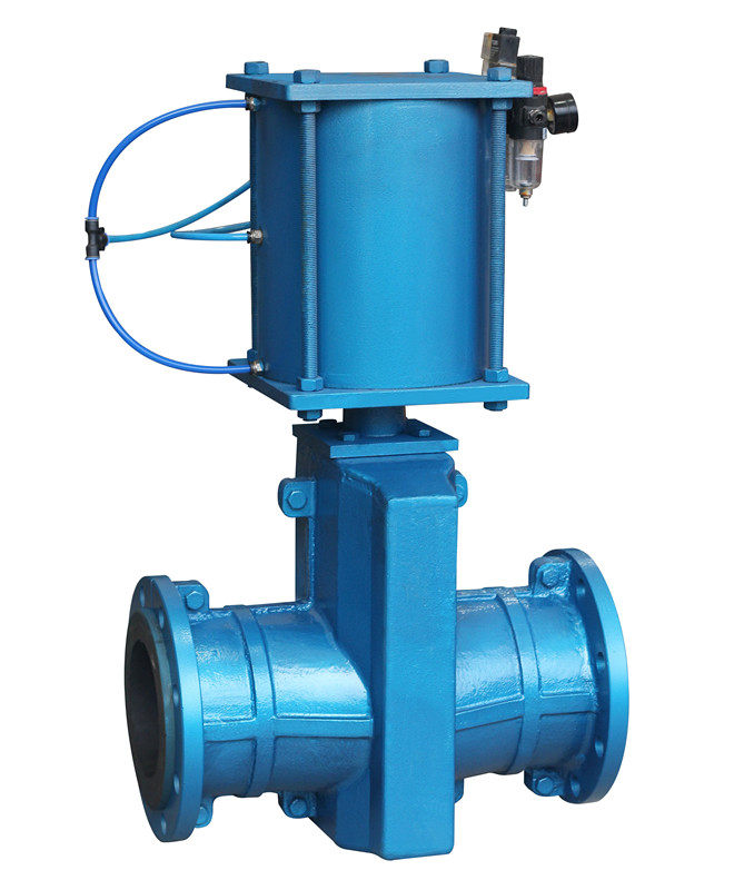 supply Australian stateGJ641X-10L Pneumatic pipe clamp valve aluminum alloy/Cast iron material pipe clamp valve