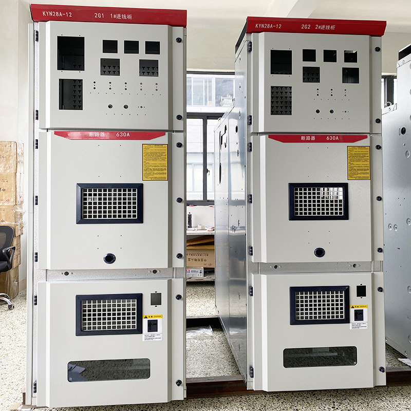 Hua CabinetKYN28A-12High voltage switchgear shell28Mid mounted cabinet10KVHigh voltage incoming cabinet metering cabinet