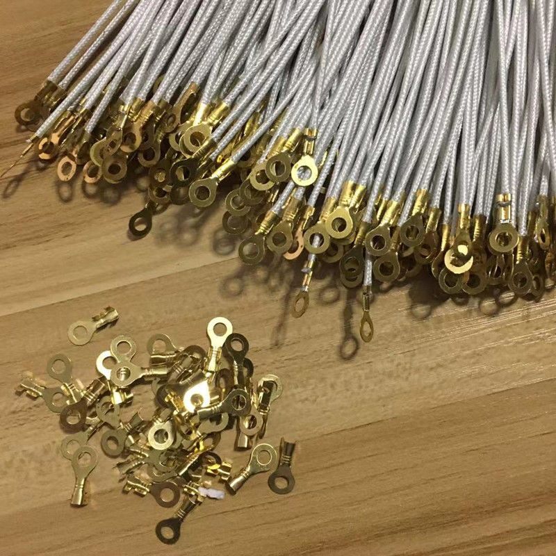 pure copperOCircular terminal cold pressed wiring accessory with inner diameter4.2Millimeter electrician maintenance can process high-temperature wires