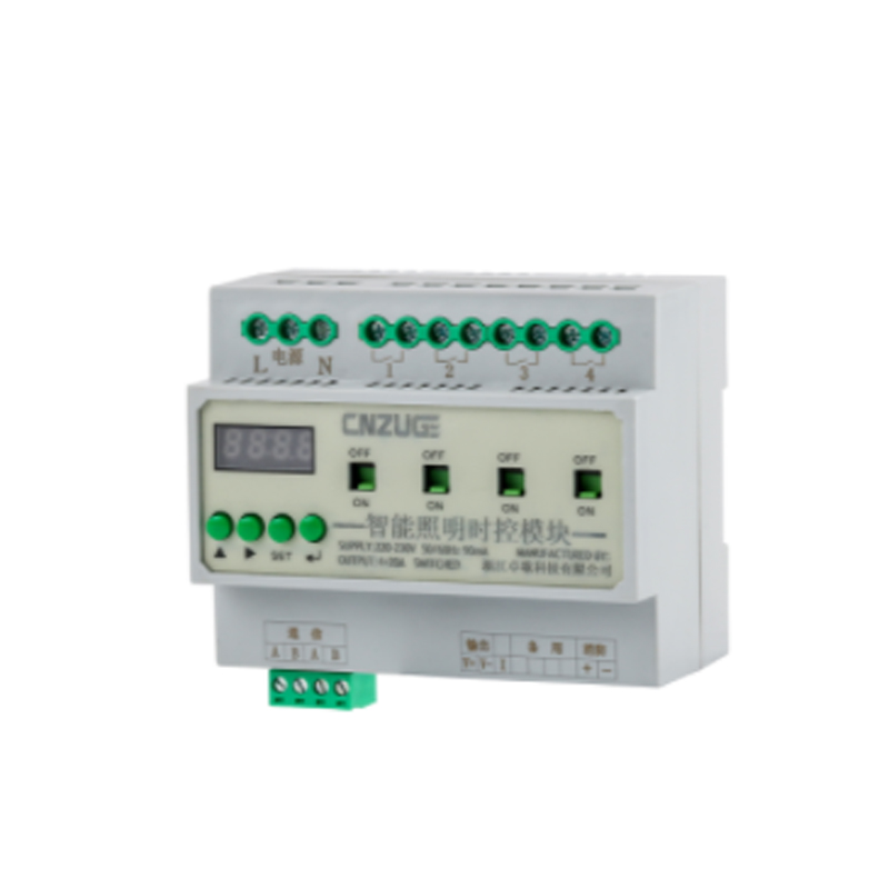 Intelligent lighting timing control module
